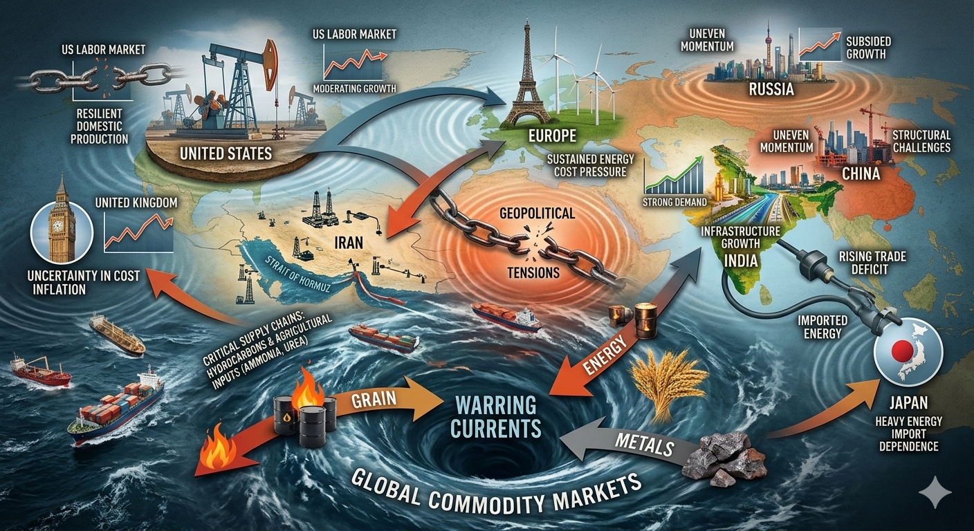 Financial article featuring Japan, France, Germany, UK & US – Economic analysis by Moor IFA, March, 2026